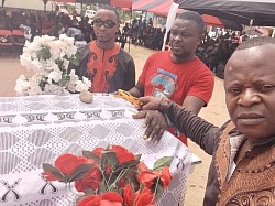 @ Mr. Joseph Tanu's father's funeral.