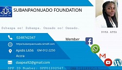 Membership card for Dora Apea
