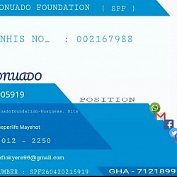 The membership card for Nana Okyere Samuel